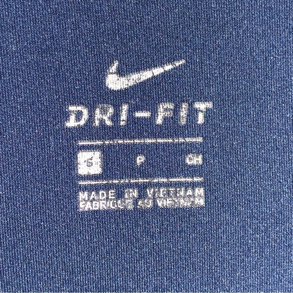 Nike Dri Fit Element Quarter Zip Women’s small Navy Warm up Top S - Picture 7 of 7